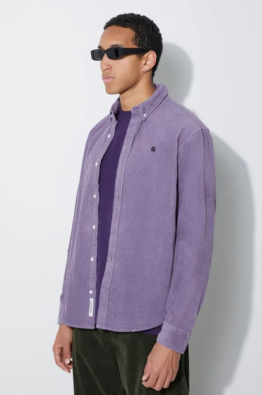 violet Carhartt WIP corduroy shirt