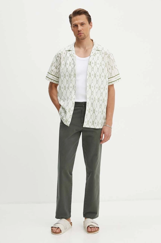 Filling Pieces cotton shirt Resort white