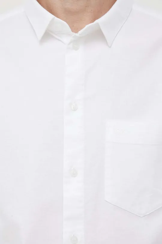 Πουκάμισο Calvin Klein K10K112155 λευκό