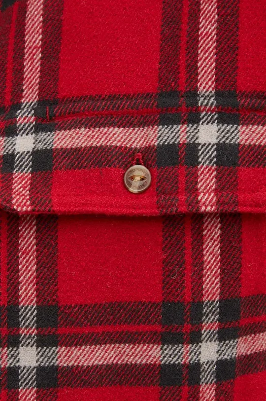 Βαμβακερό πουκάμισο Fjallraven Övik κόκκινο