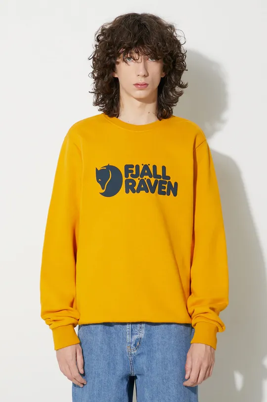 yellow Fjallraven cotton sweatshirt Men’s