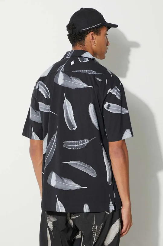 Marcelo Burlon koszula bawełniana Aop Wind Feather Hawaii Materiał zasadniczy: 100 % Bawełna, Inne materiały: 100 % Poliester