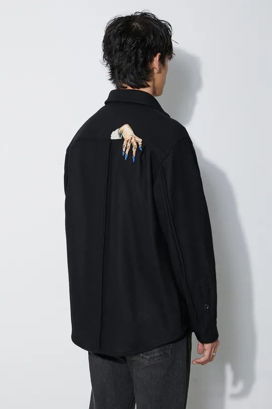 Undercover giacca camicia Shirt Blouse 75% Lana, 25% Nylon