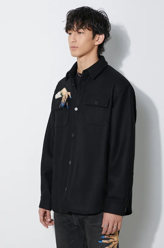 crna Košulja-jakna Undercover Shirt Blouse