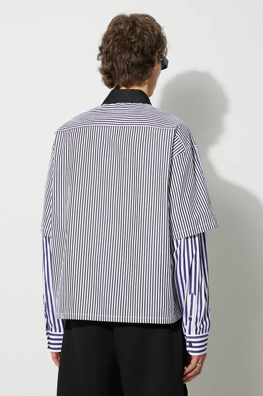 Βαμβακερό πουκάμισο Heron Preston Doublesleeves Stripes Shirt 100% Βαμβάκι