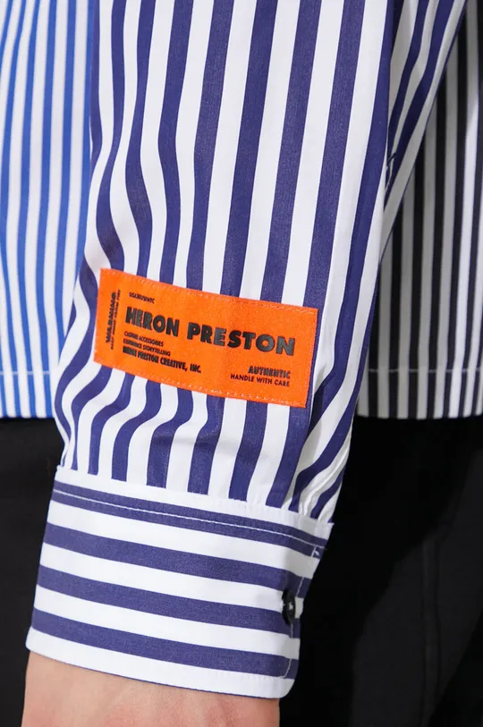 Heron Preston cotton shirt Doublesleeves Stripes Shirt