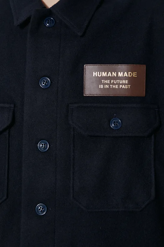 Vunena košulja Human Made Wool Cpo