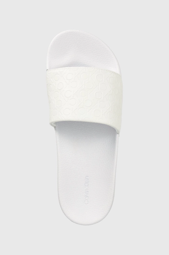 Natikače Calvin Klein POOL SLIDE - MONO <p>Vanjski dio: Sintetički materijal Unutrašnji dio: Sintetički materijal, Tekstilni materijal Potplat: Sintetički materijal</p>