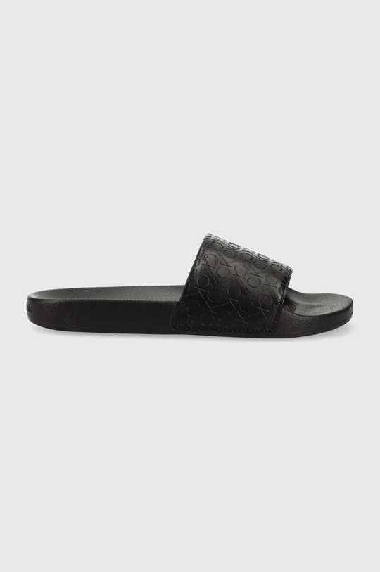 czarny Calvin Klein klapki POOL SLIDE - MONO Damski