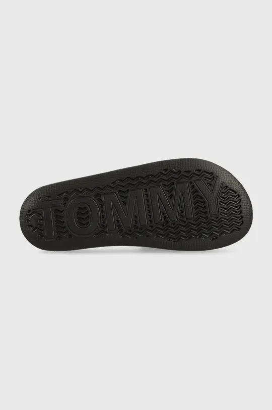 Natikači Tommy Jeans TJW WOVEN POOL SLIDE Ženski