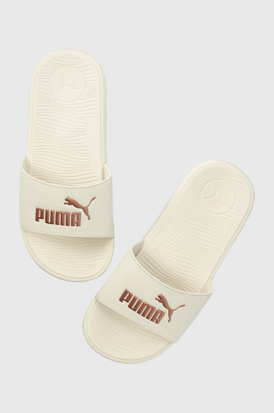 Παντόφλες Puma Cool Cat 2.0 χωρίς τακούνι μπεζ 389108