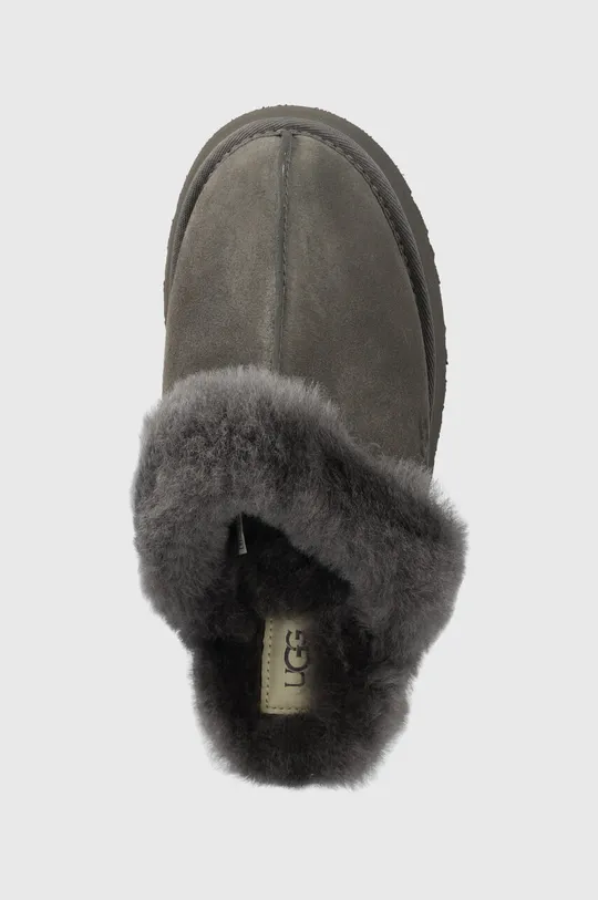 gray UGG suede slippers Disquette