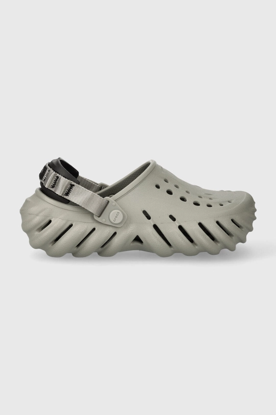 szary Crocs klapki Echo Clog Damski