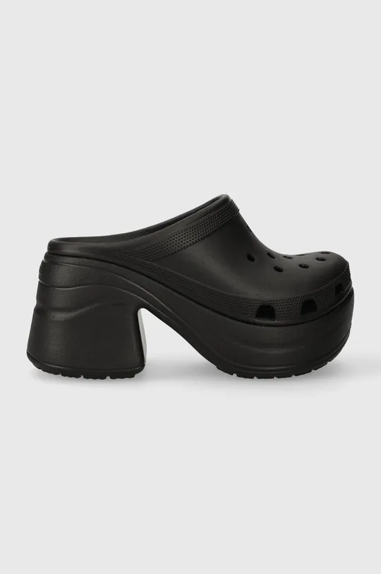 czarny Crocs klapki Siren Clog Damski