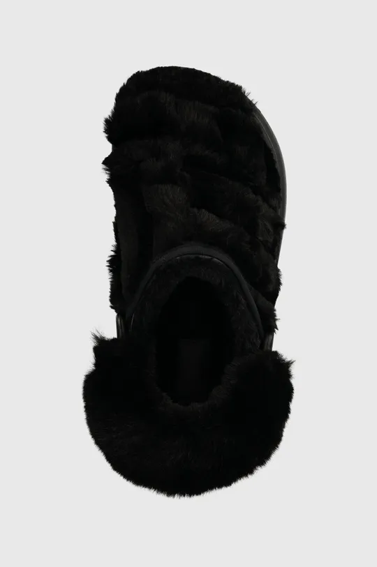 μαύρο Παντόφλες Crocs Stomp Lined Quilted Clog