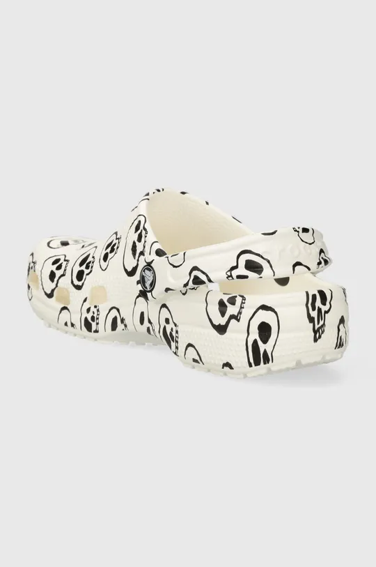 λευκό Παντόφλες Crocs Classic Skull Print Clog