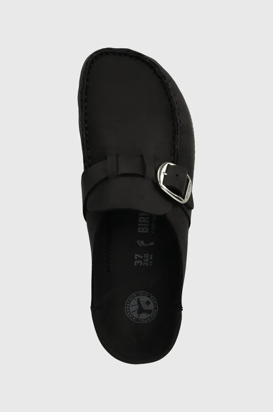 černá Semišové pantofle Birkenstock