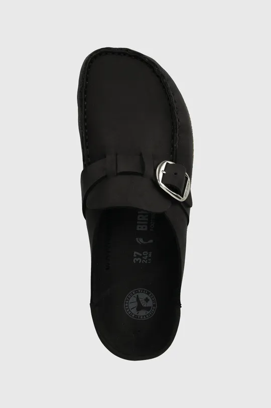 μαύρο Παντόφλες σουέτ Birkenstock