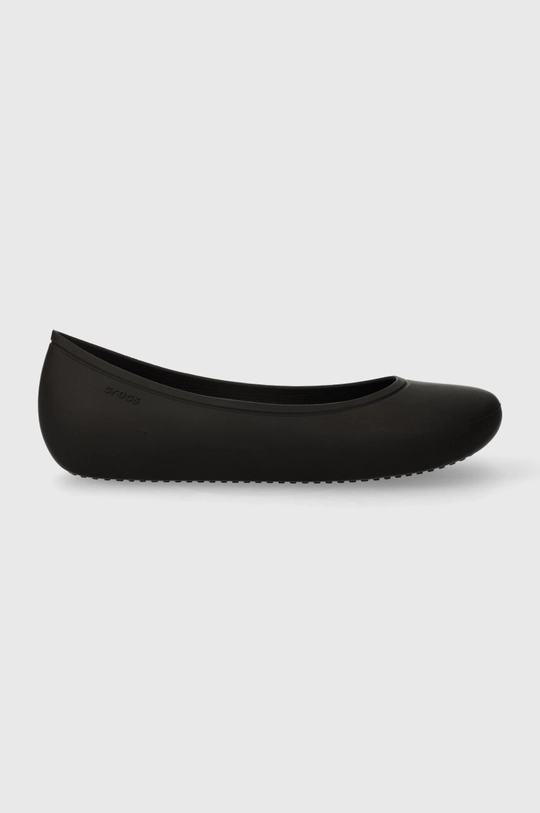 чёрный Балетки Crocs Brooklyn Flat Женский