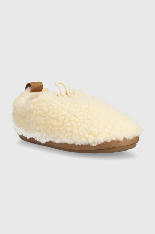 Παιδικές παντόφλες UGG T PLUSHY SLIPPER 1143792T μπεζ AW23