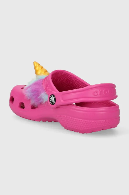 розовый Детские шлепанцы Crocs Classic I Am Unicorn