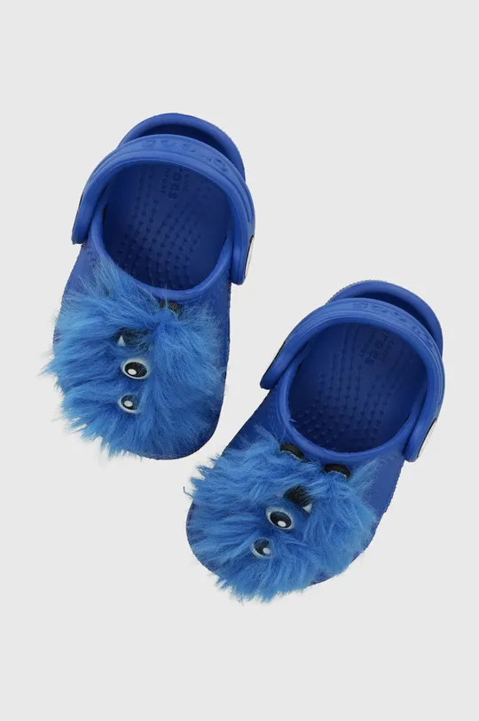 μπλε Παιδικές παντόφλες Crocs I AM MONSTER Παιδικά
