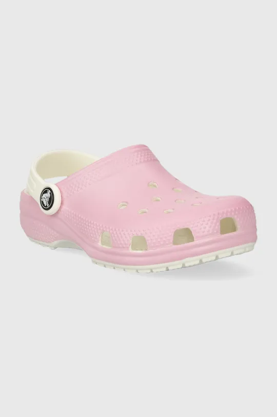 Παιδικές παντόφλες Crocs Glow In The Dark ροζ