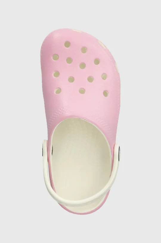ροζ Παιδικές παντόφλες Crocs Glow In The Dark