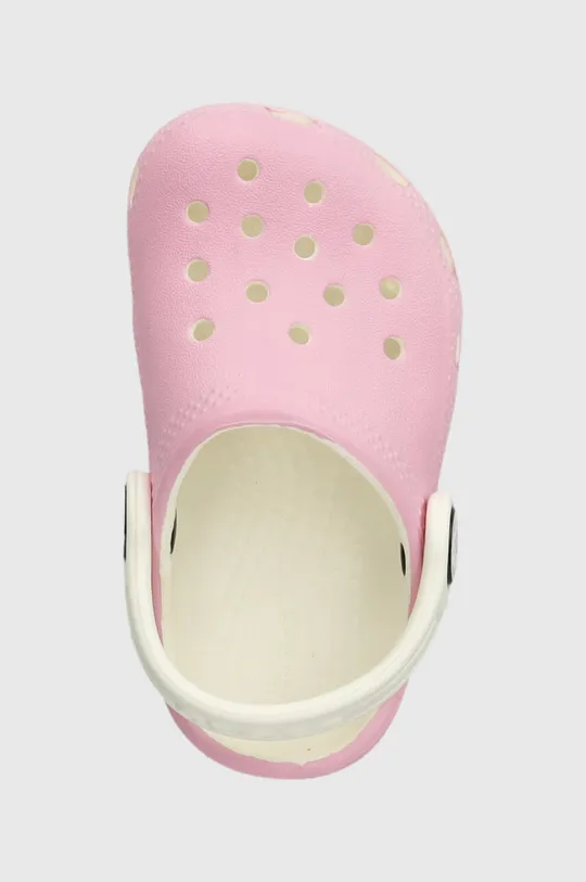ροζ Παιδικές παντόφλες Crocs GLOW IN THE DARK
