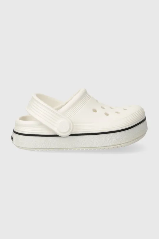 білий Дитячі шльопанці Crocs 208479 Off Court Clog T Дитячий