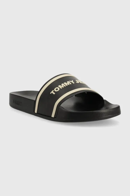 Tommy Jeans klapki TJM POOL SLIDE czarny