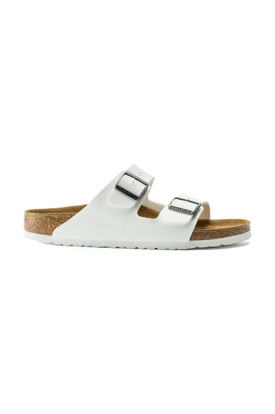 bianco Birkenstock ciabatte slide Arizona Uomo