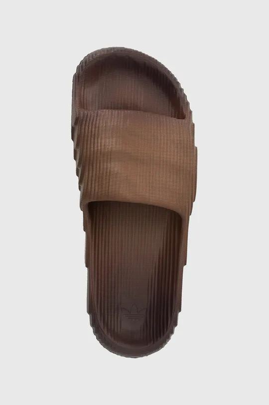 brązowy adidas Originals klapki Adilette 22