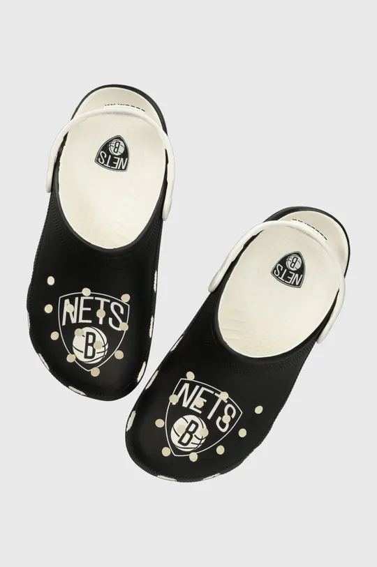 fekete Crocs papucs NBA Brooklyn Nets Classic Clog Uniszex