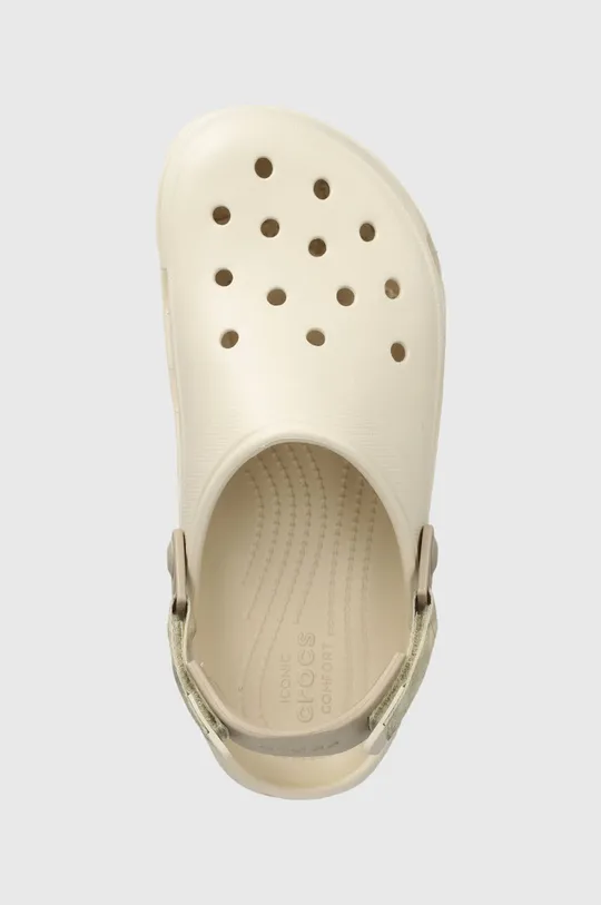 bej Crocs papuci