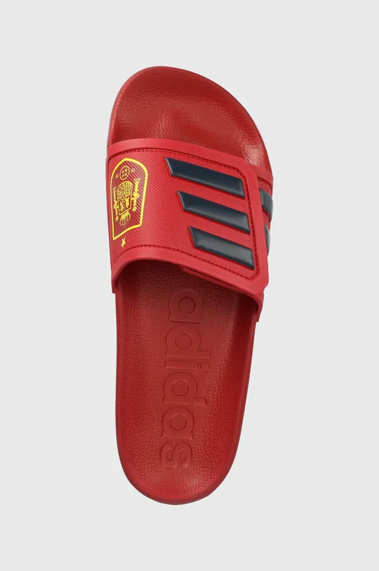 червоний Шльопанці adidas