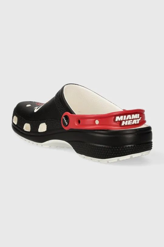 fekete Crocs papucs NBA Miami Classic Clog
