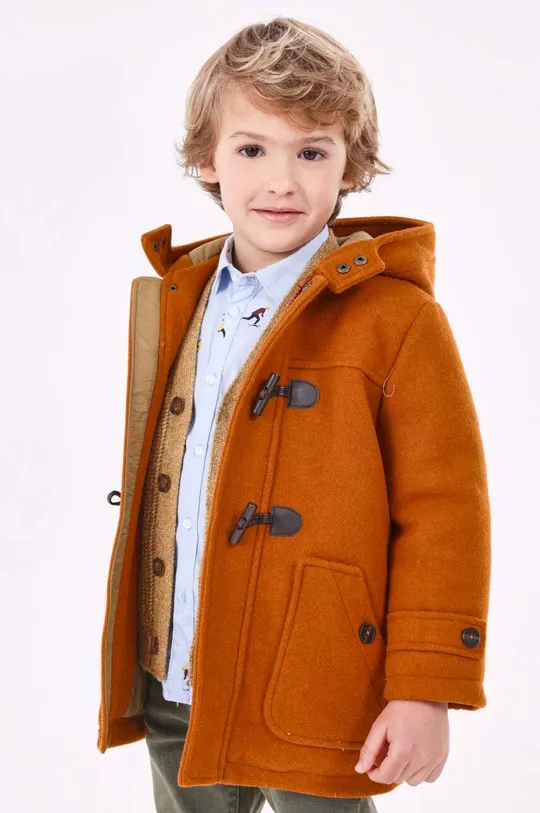 πορτοκαλί Παιδικό παλτό Mayoral Για αγόρια