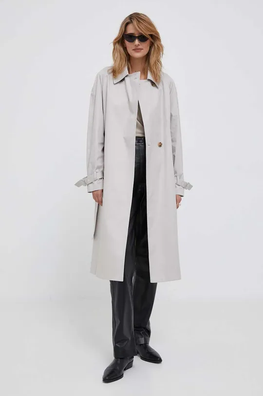 Пальто Calvin Klein сірий