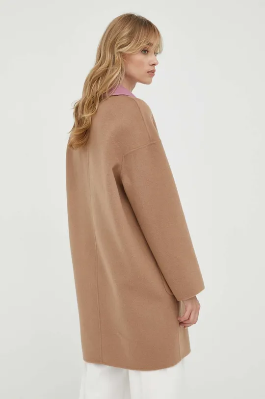 πολύχρωμο Μάλλινο παλτό διπλής όψης MAX&Co.
