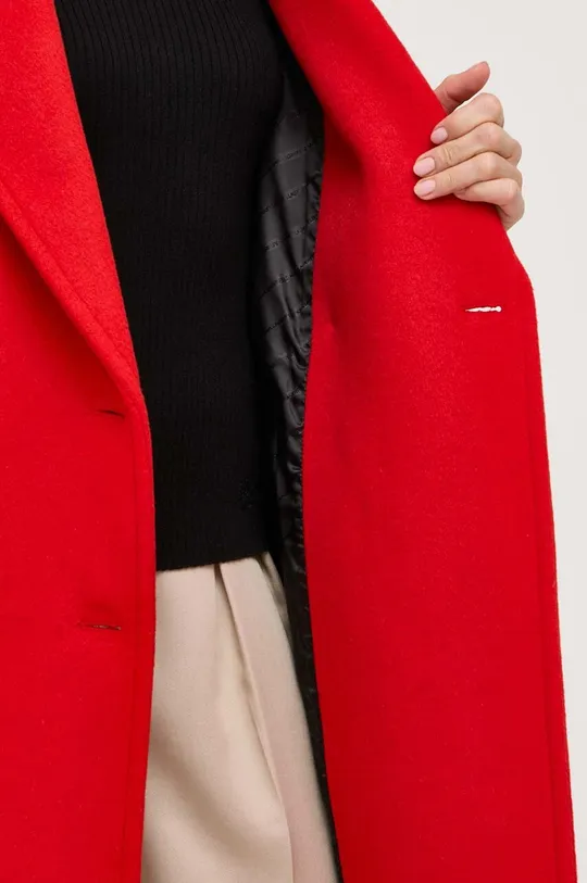 Μάλλινο παλτό Karl Lagerfeld