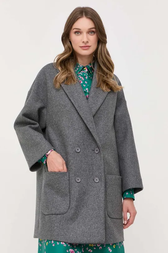 grigio Red Valentino cappotto in lana Donna