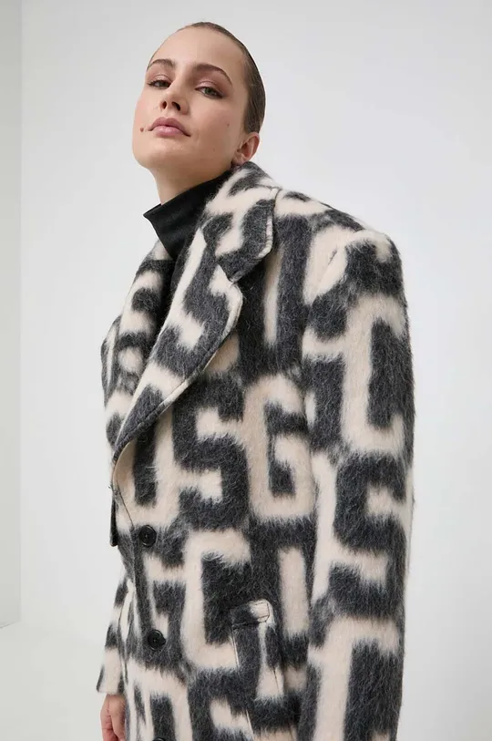 GCDS cappotto con aggiunta di lana Donna