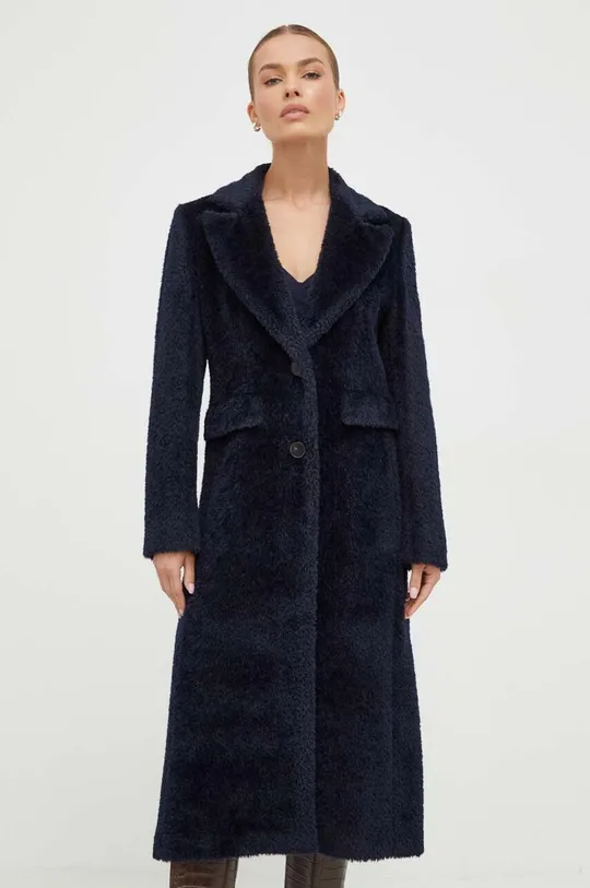 σκούρο μπλε Μάλλινο παλτό Marella Γυναικεία