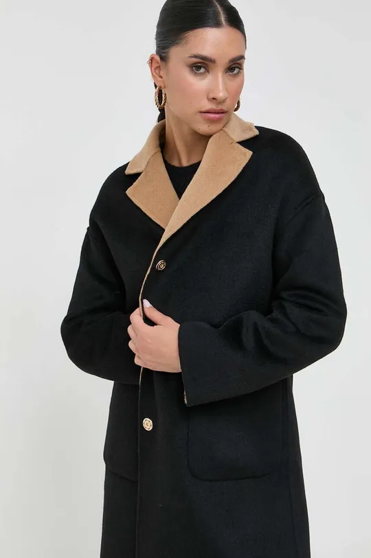 Μάλλινο παλτό διπλής όψης Liu Jo