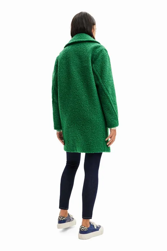 Desigual płaszcz zielony