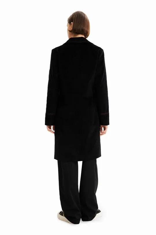 Παλτό Desigual μαύρο
