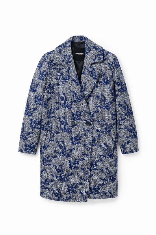 Kabát Desigual 23WWEWA9 WOMAN WOVEN OVERCOAT Dámsky