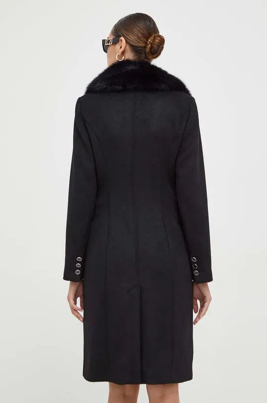 Пальто с примесью шерсти Guess Основной материал: 67% Полиэстер, 33% Шерсть Подкладка: 96% Полиэстер, 4% Эластан