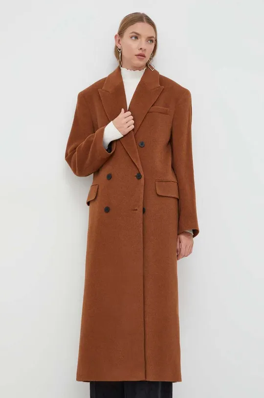 коричневий Вовняне пальто HUGO Жіночий